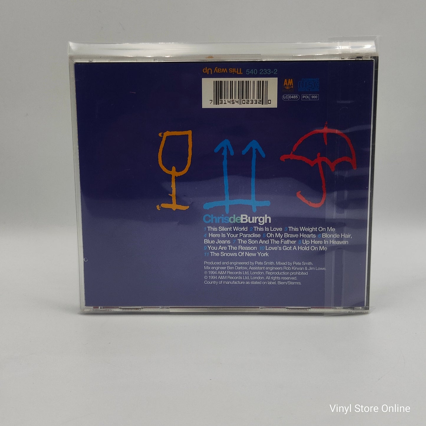 Chris de Burgh ‎– This Way Up