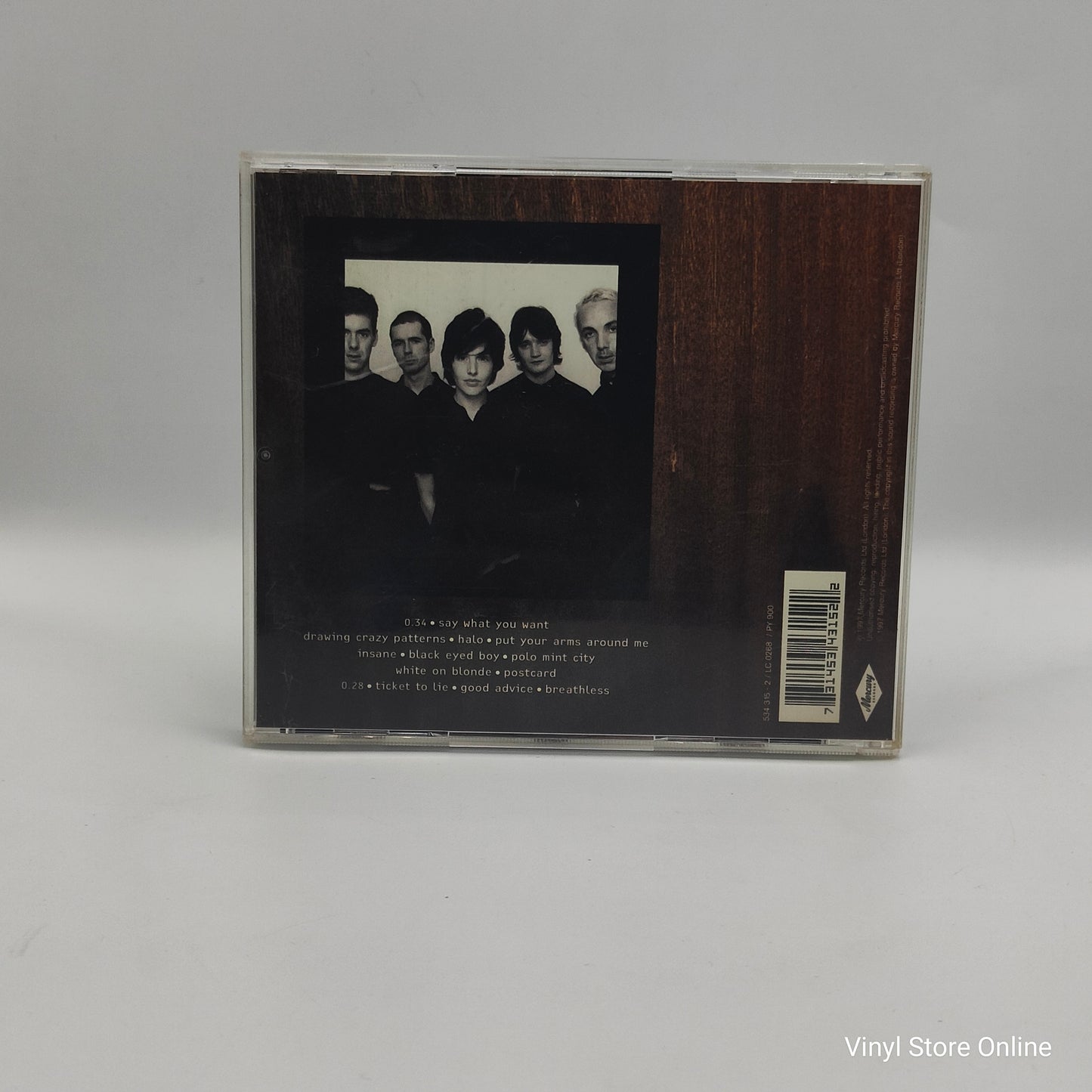 Texas ‎– White On Blonde