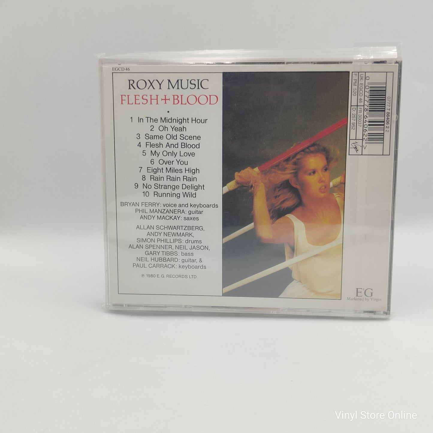 Roxy Music ‎– Flesh + Blood