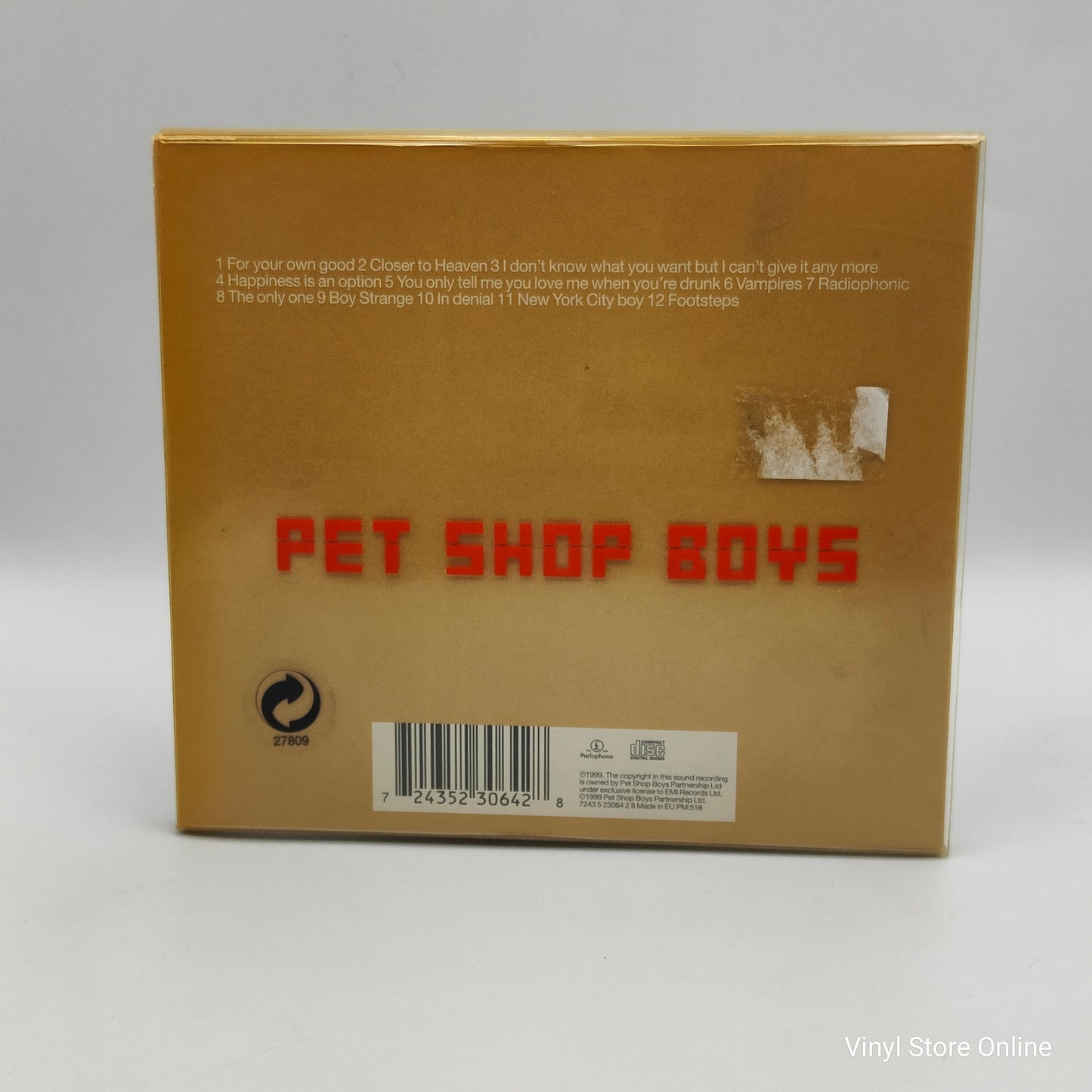 Pet Shop Boys ‎– Nightlife