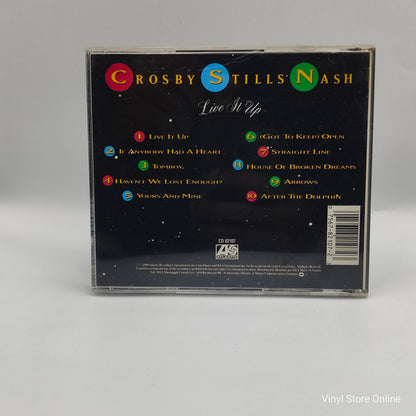 Crosby Stills Nash ‎– Live It Up