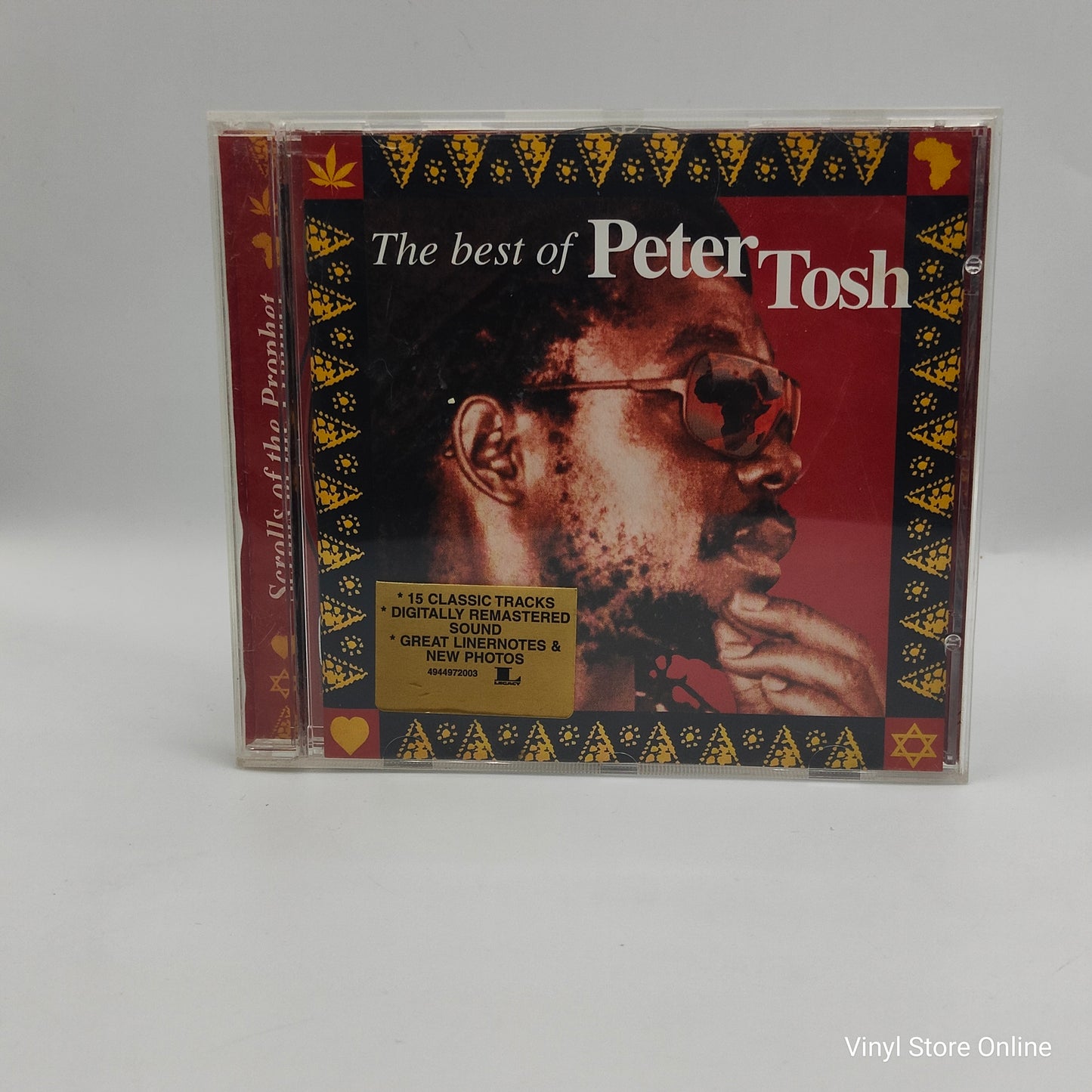 Peter Tosh ‎– Scrolls Of The Prophet: The Best Of Peter Tosh