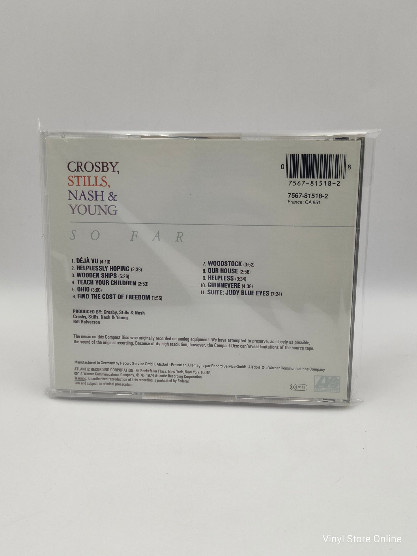 Crosby, Stills, Nash & Young ‎– So Far