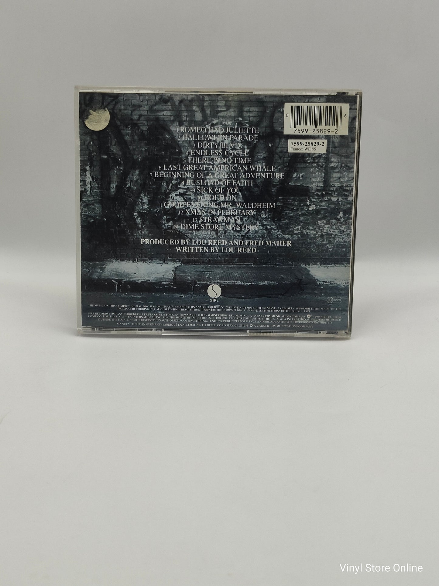 Lou Reed ‎– New York