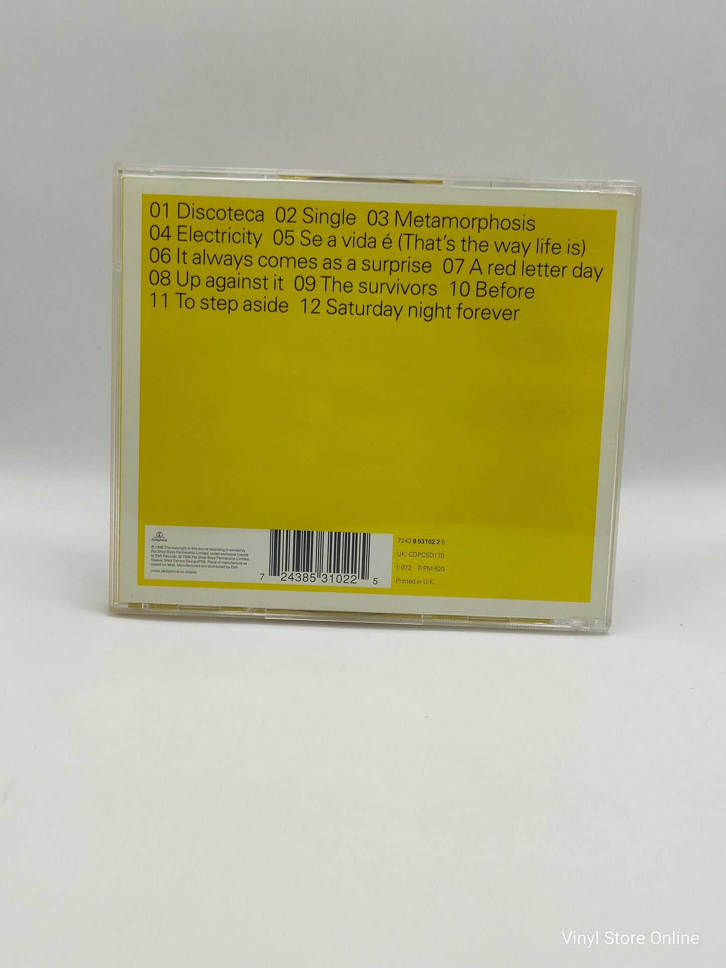 Pet Shop Boys ‎– Bilingual