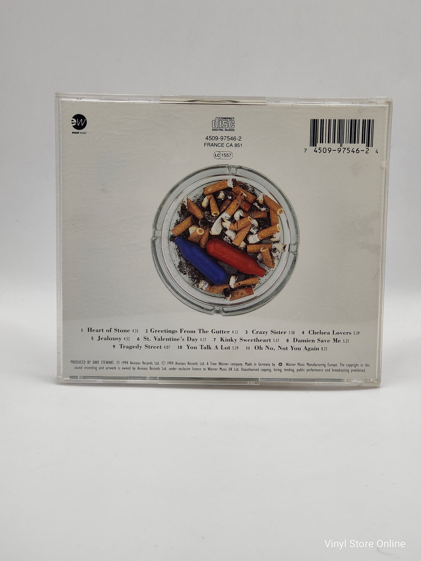 Dave Stewart ‎– Greetings From The Gutter