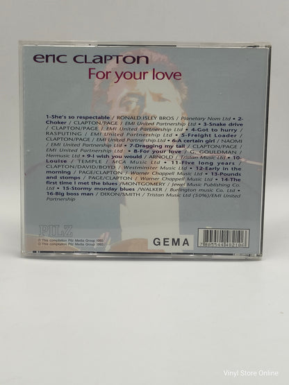 Eric Clapton ‎– For Your Love