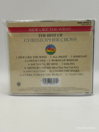 Christopher Cross ‎– Ride Like The Wind / The Best Of Christopher Cross
