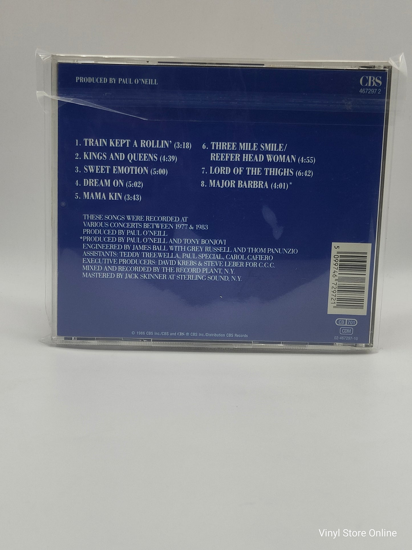 Aerosmith ‎– Classics Live