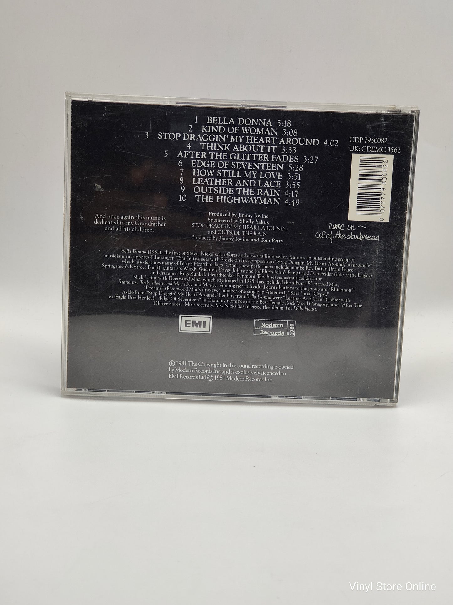 Stevie Nicks ‎– Bella Donna