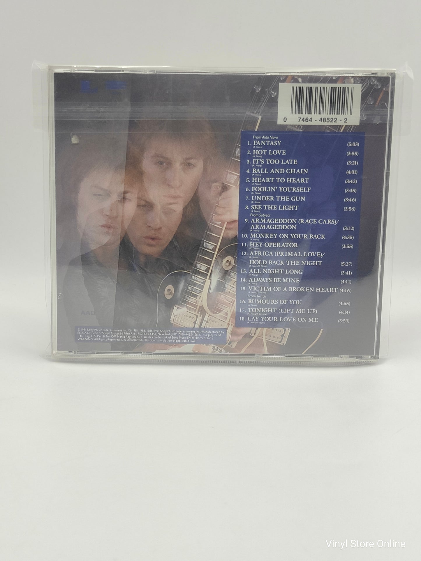 Aldo Nova ‎– A Portrait Of Aldo Nova