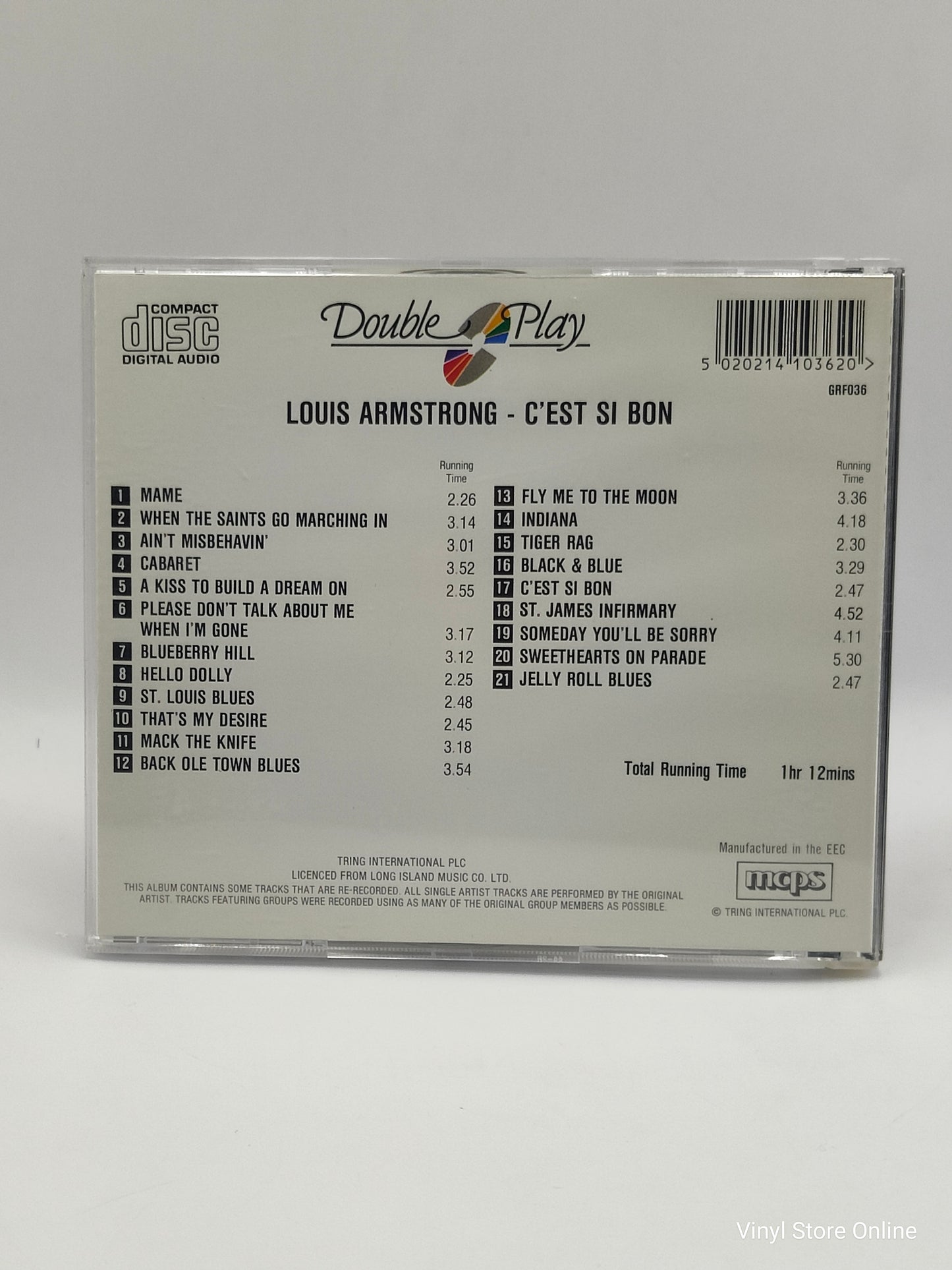 Louis Armstrong ‎– C'Est Si Bon