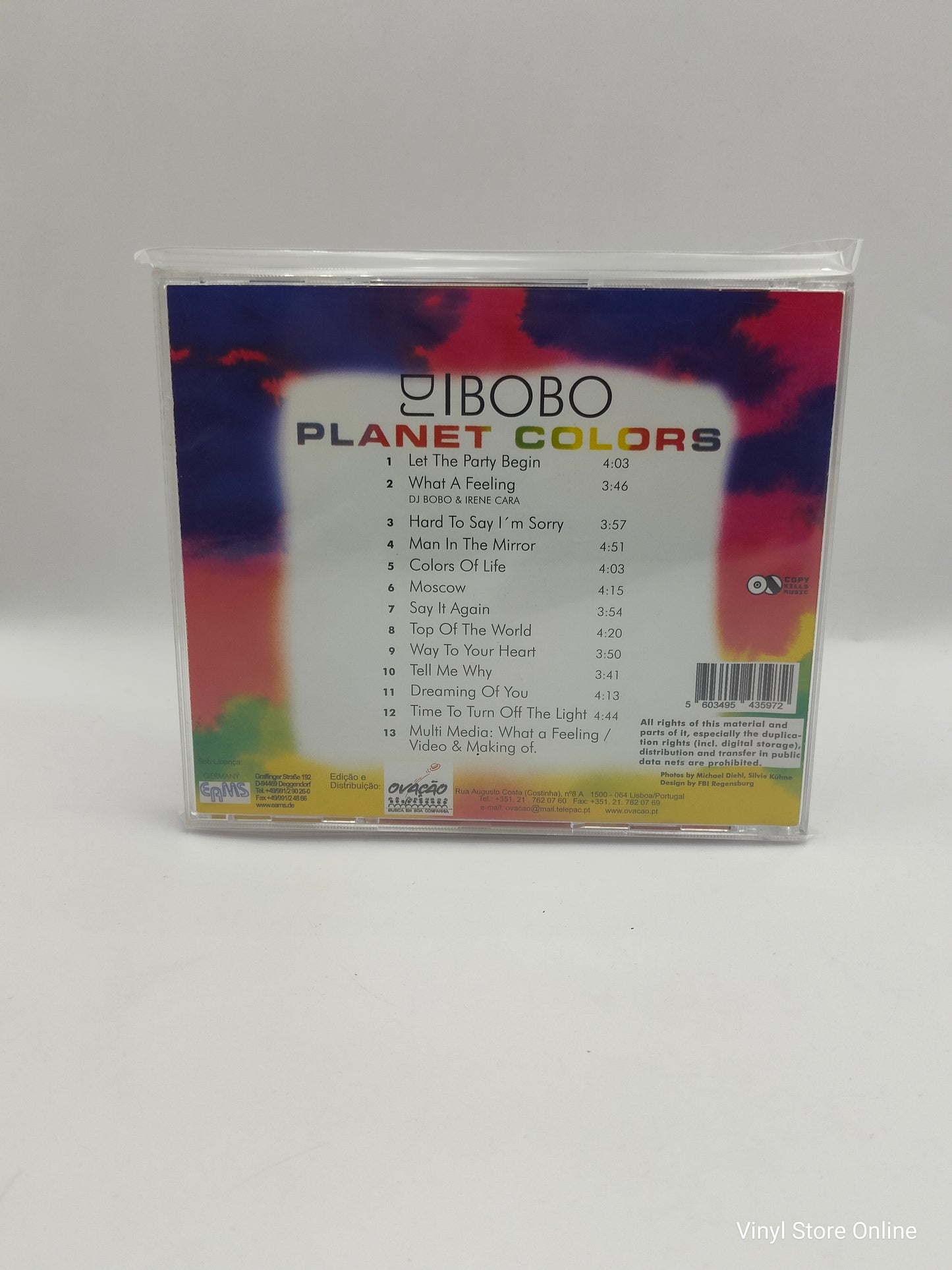DJ BoBo ‎– Planet Colors