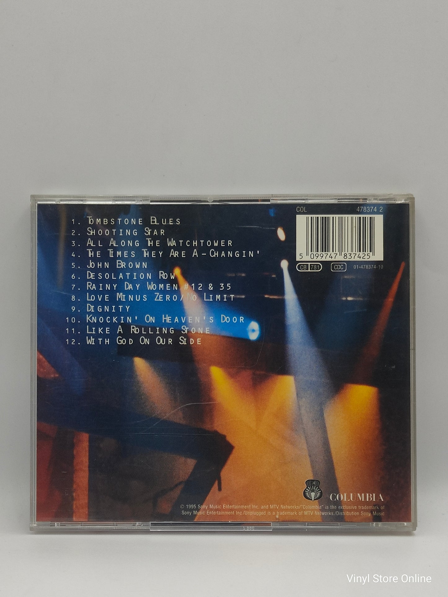 Bob Dylan ‎– MTV Unplugged