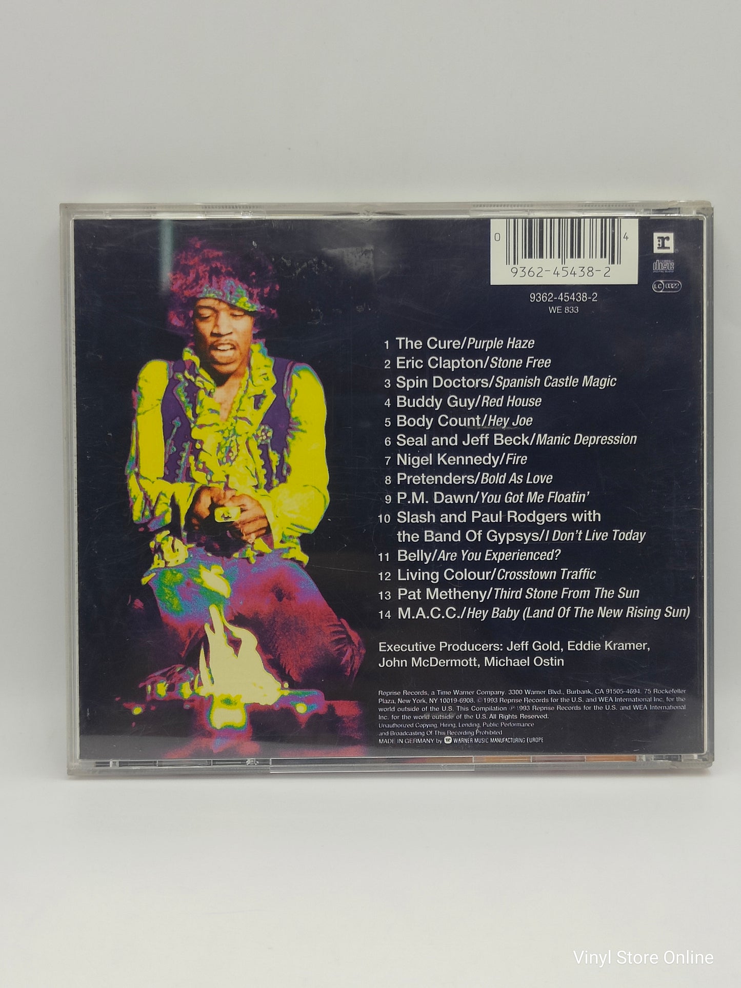 Various ‎– Stone Free (A Tribute To Jimi Hendrix)