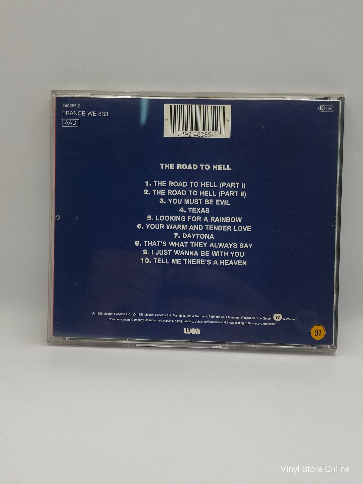 Chris Rea ‎– The Road To Hell