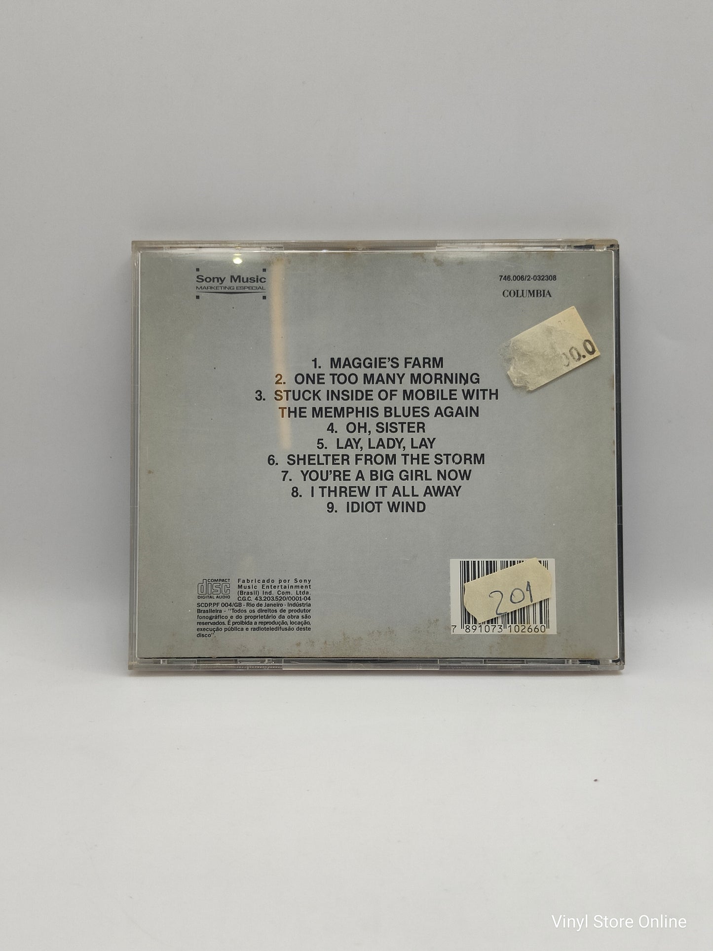 Bob Dylan ‎– Hard Rain