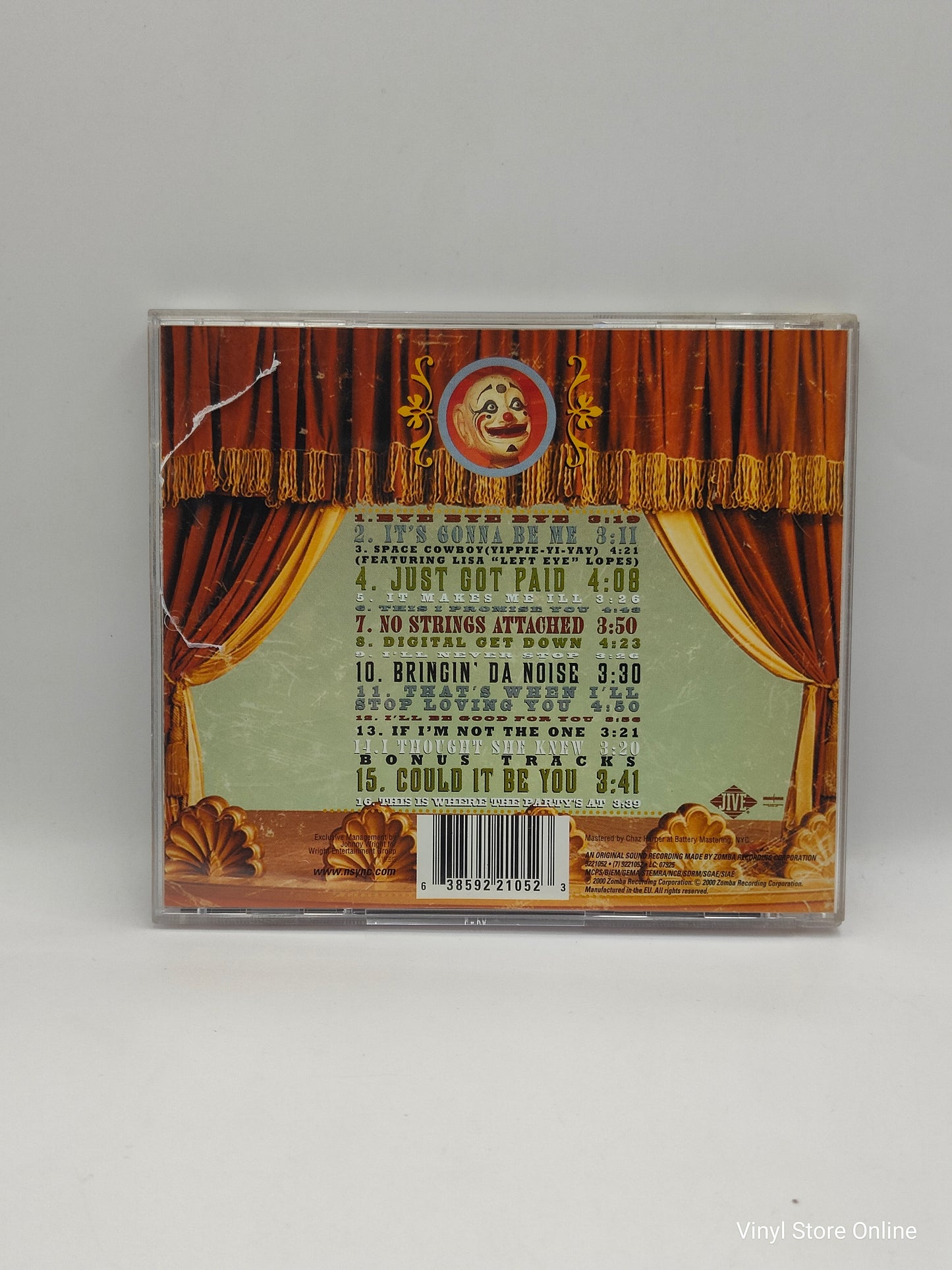 NSYNC ‎– No Strings Attached