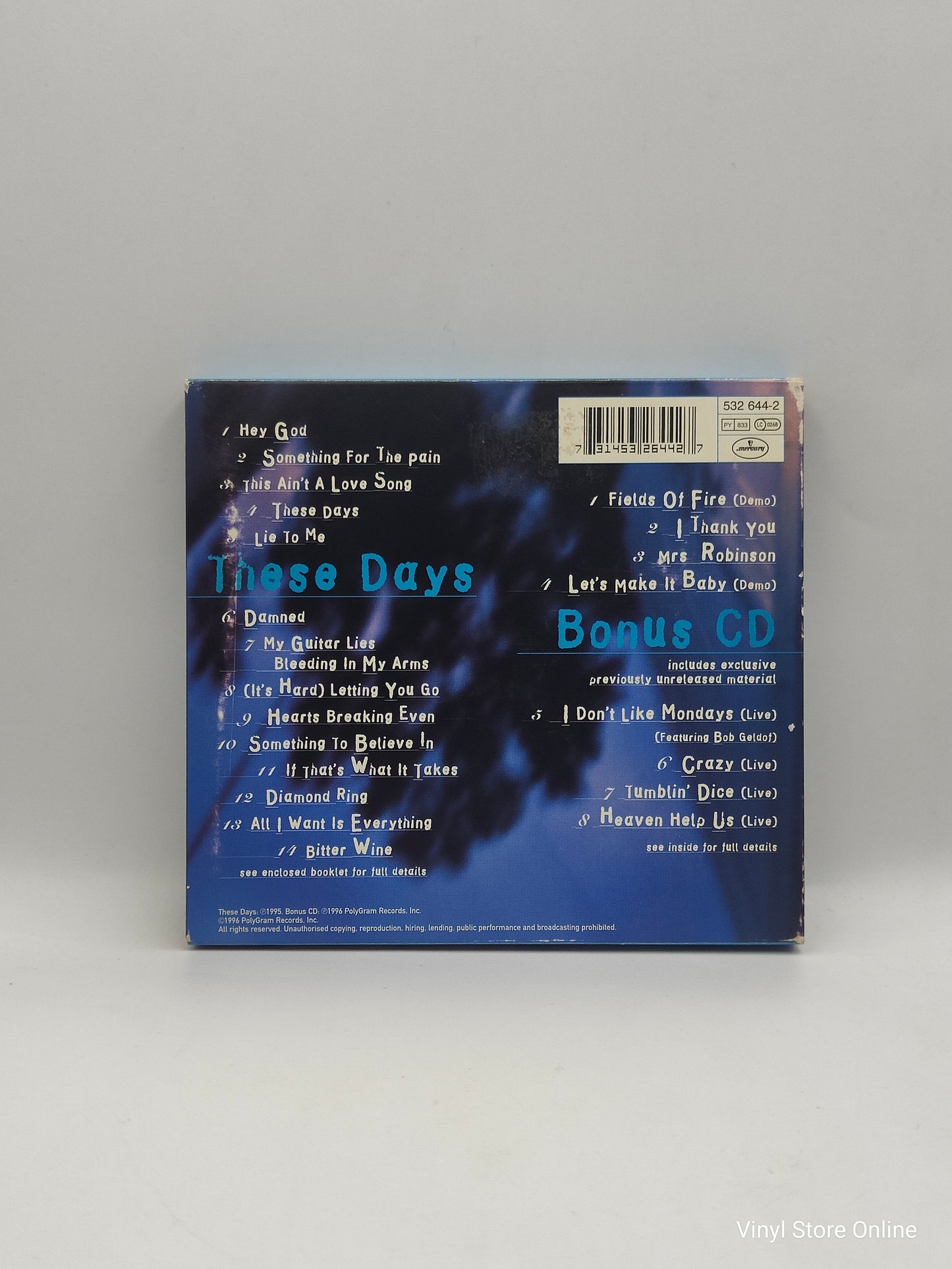 Bon Jovi ‎– These Days