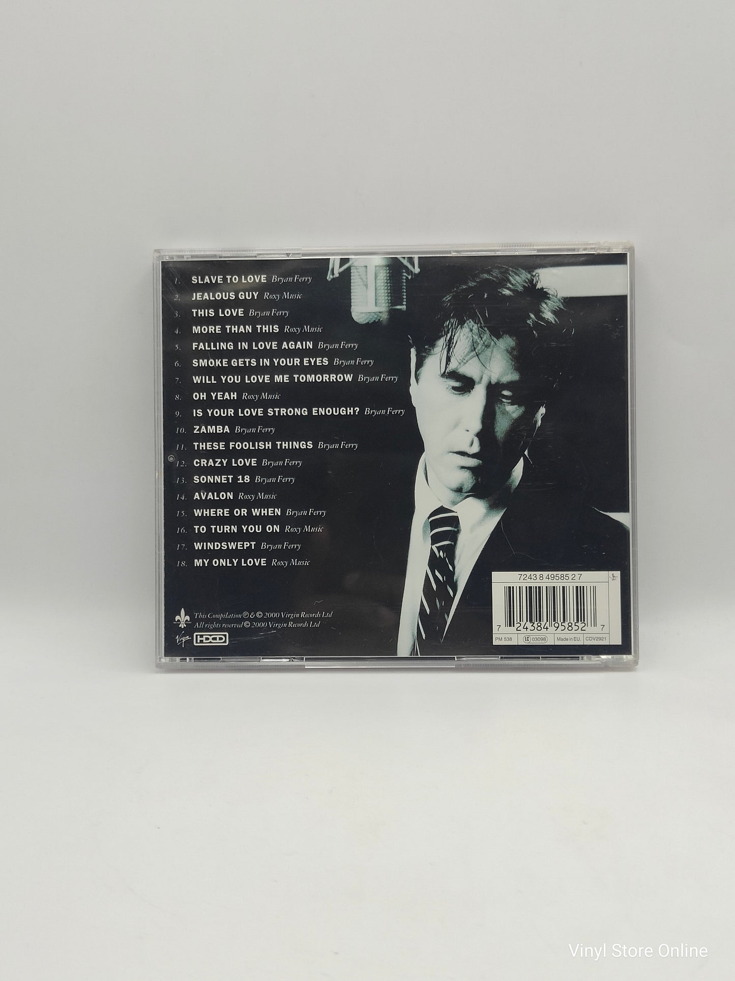 Bryan Ferry ‎– Slave To Love: The Best Of The Ballads