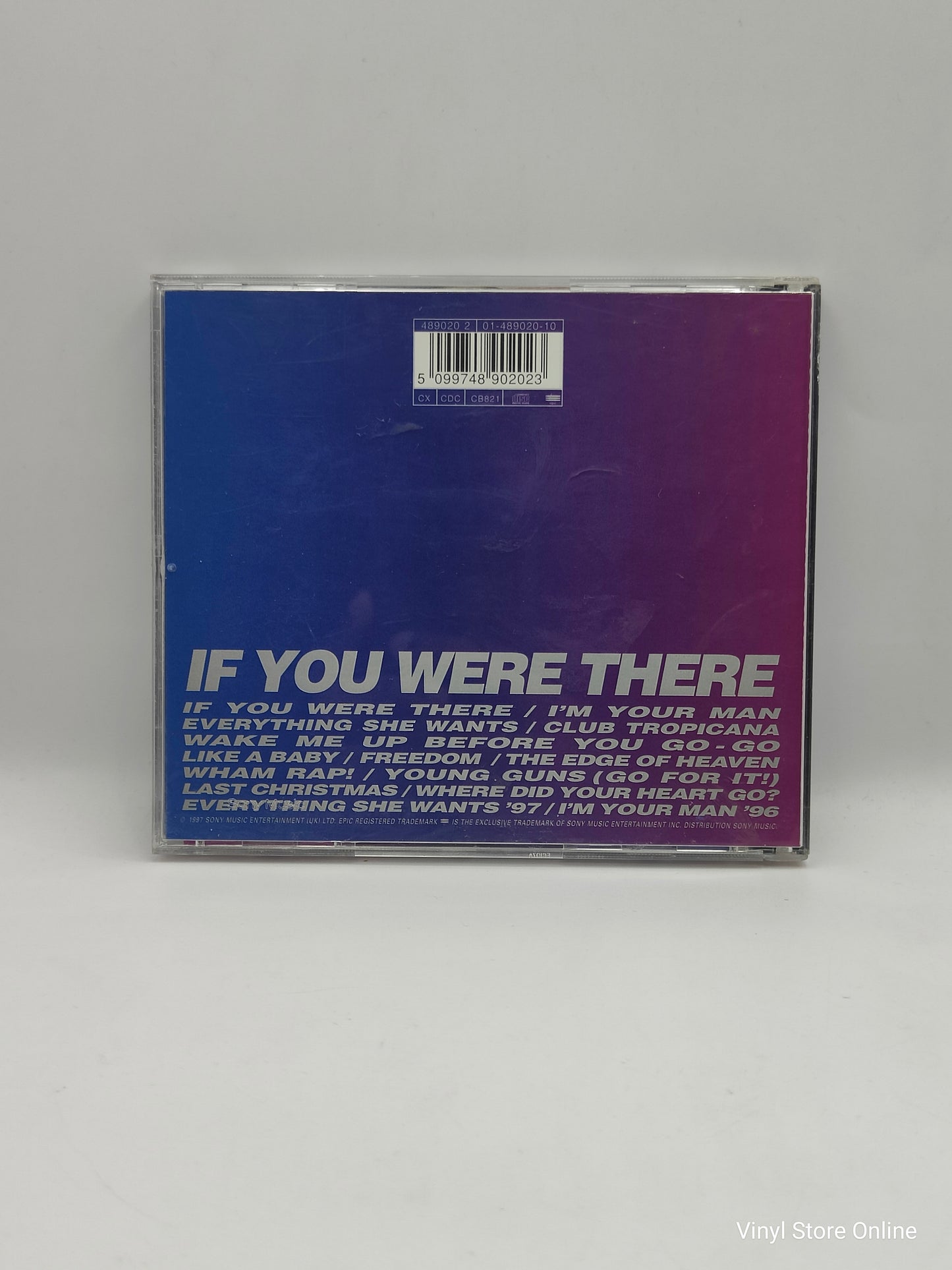 Wham! ‎– The Best Of Wham! (If You Were There...)