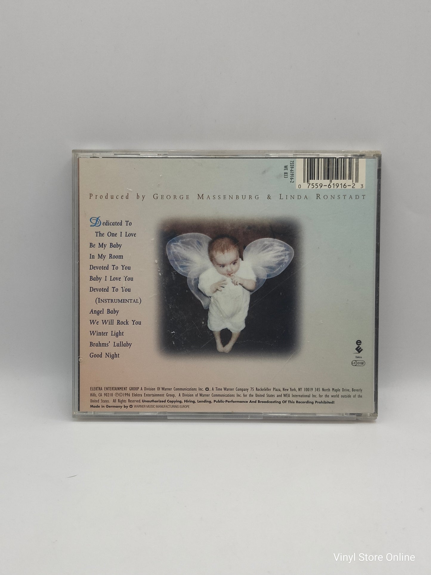 Linda Ronstadt ‎– Dedicated To The One I Love