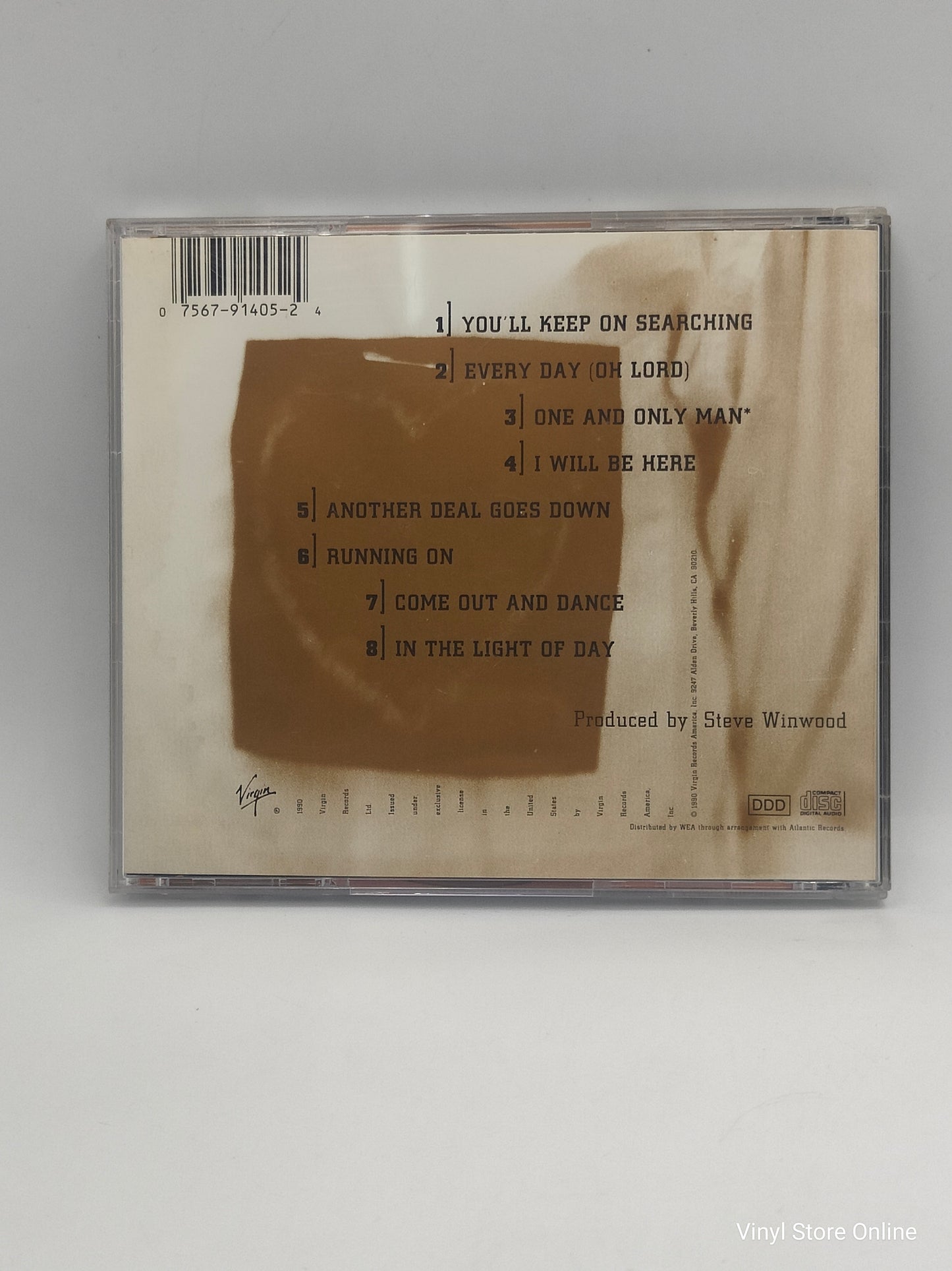 Steve Winwood ‎– Refugees Of The Heart