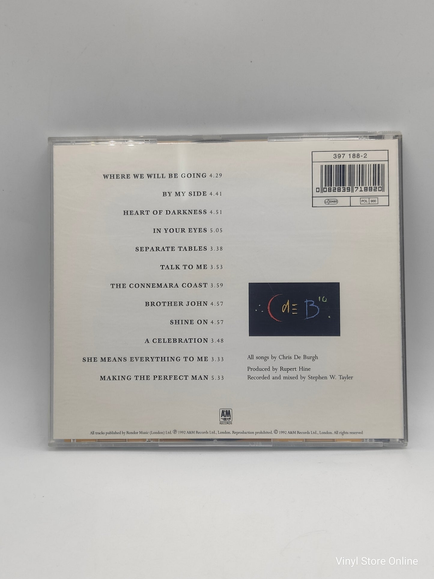 Chris de Burgh ‎– Power Of Ten