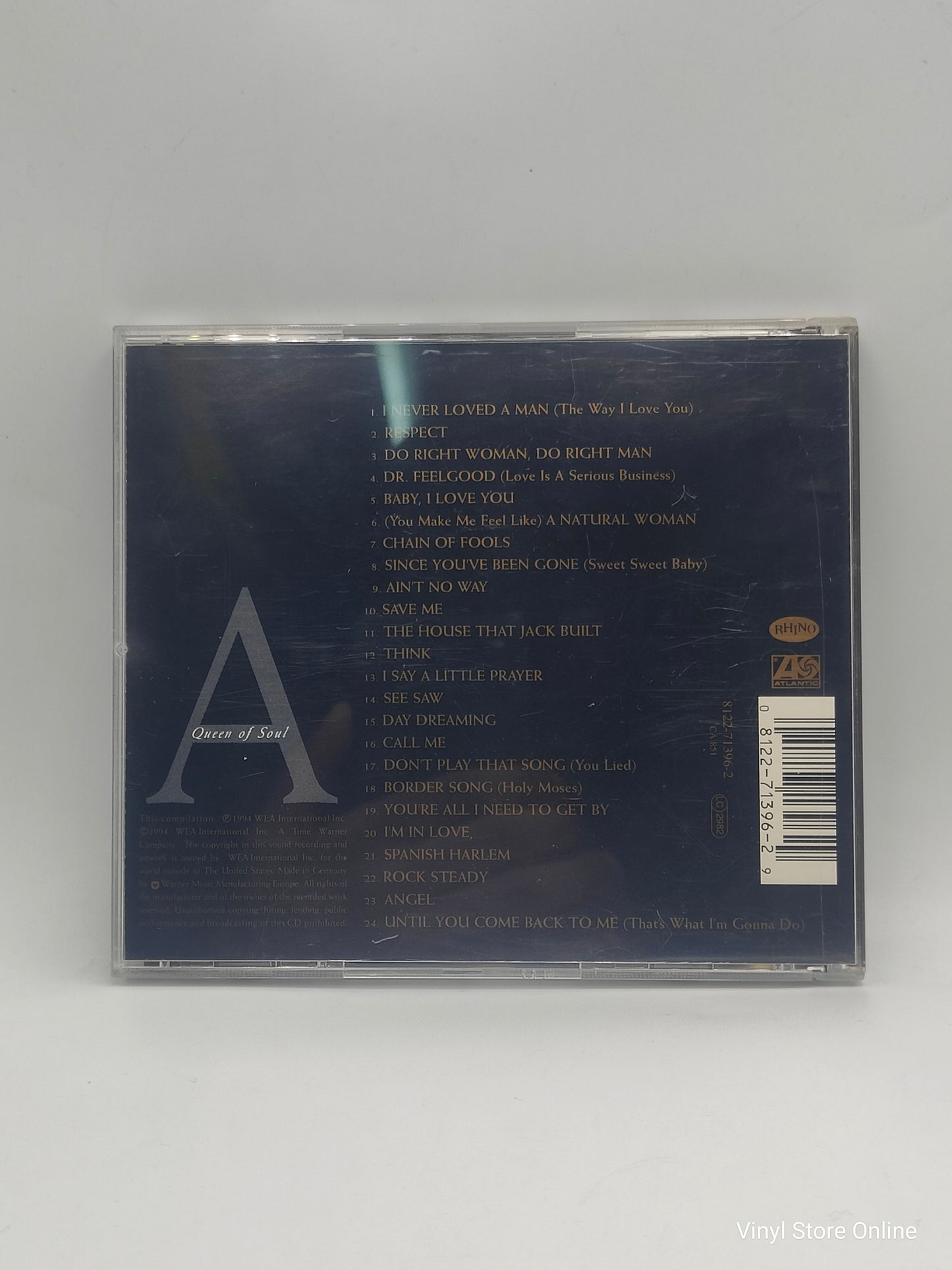 Aretha Franklin ‎– Queen Of Soul: The Very Best Of Aretha Franklin