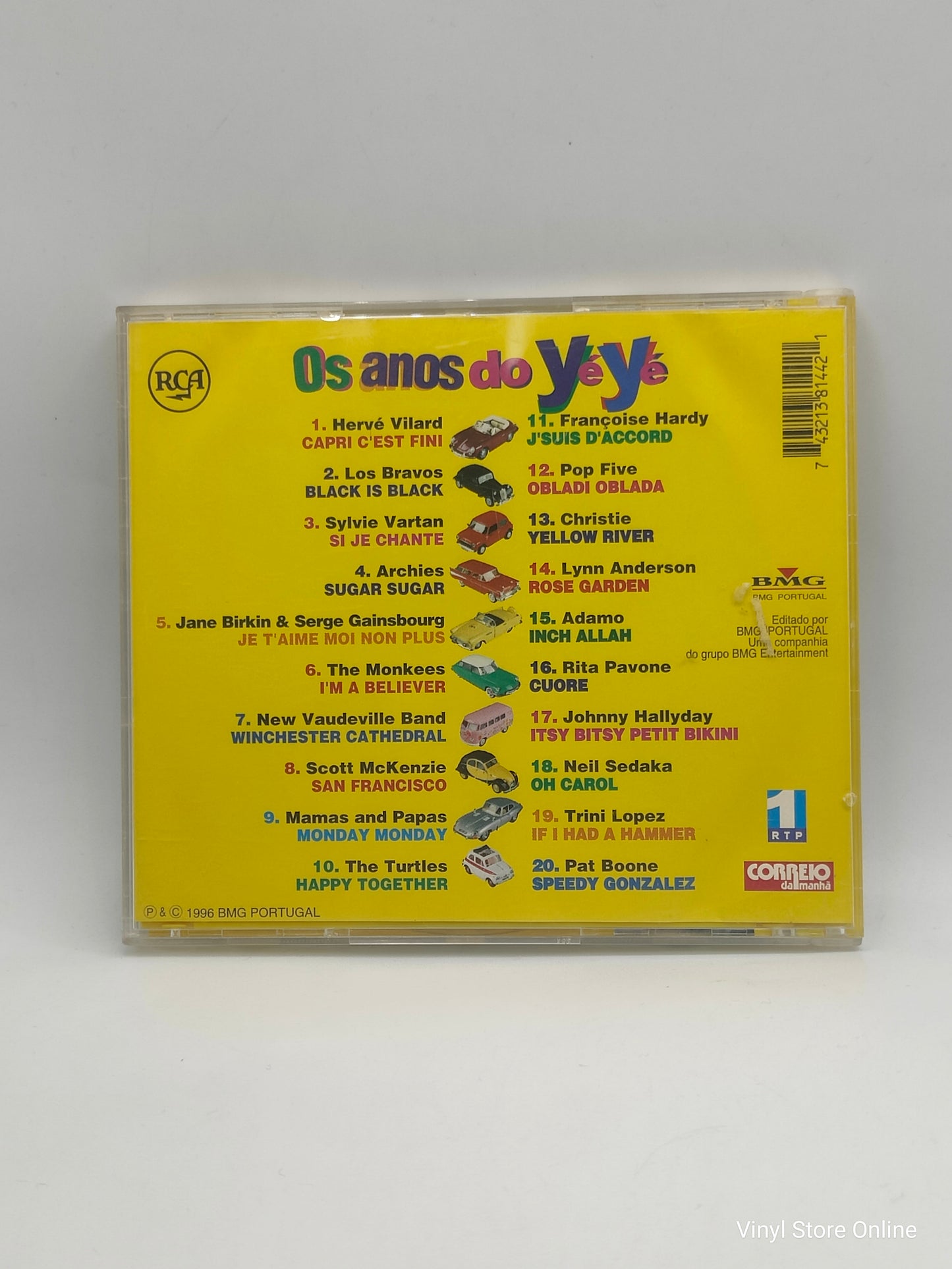 Various ‎– Os Anos Do Yé Yé