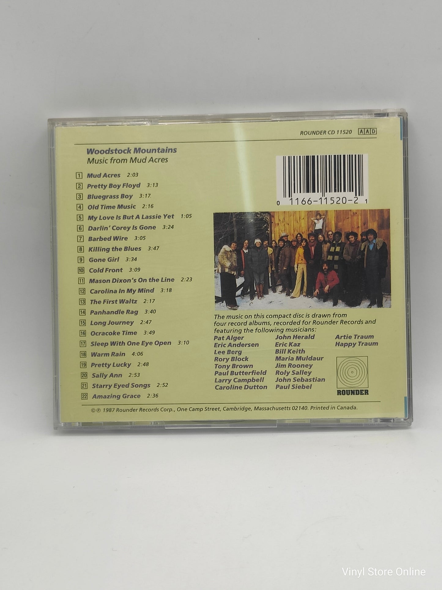 Woodstock Mountains ‎– Music From The Mud Acres