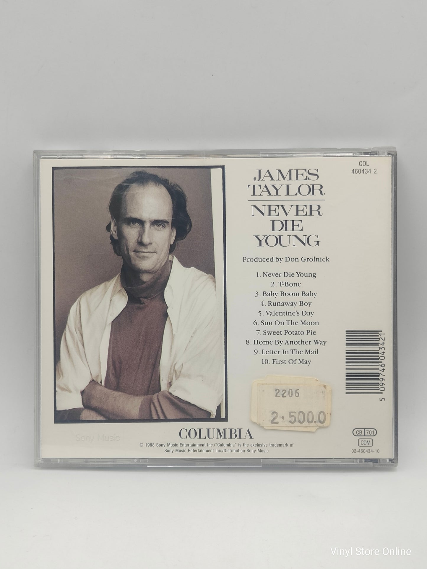 James Taylor ‎– Never Die Young