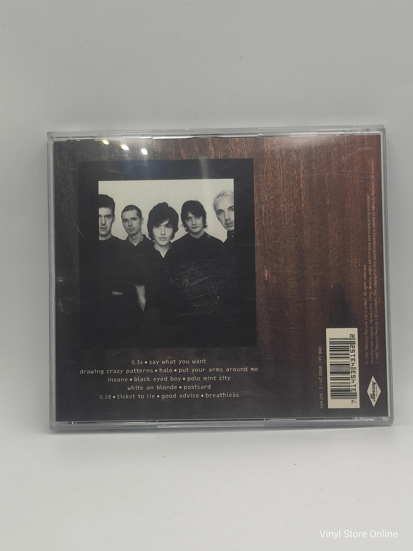 Texas ‎– White On Blonde