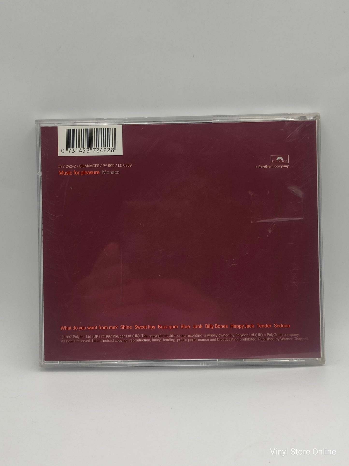 Monaco ‎– Music For Pleasure