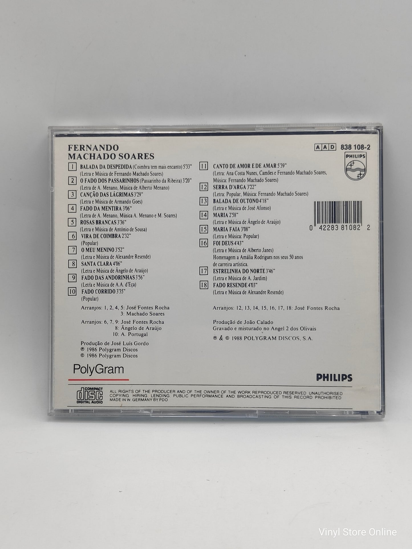 Fernando Machado Soares ‎– Fernando Machado Soares