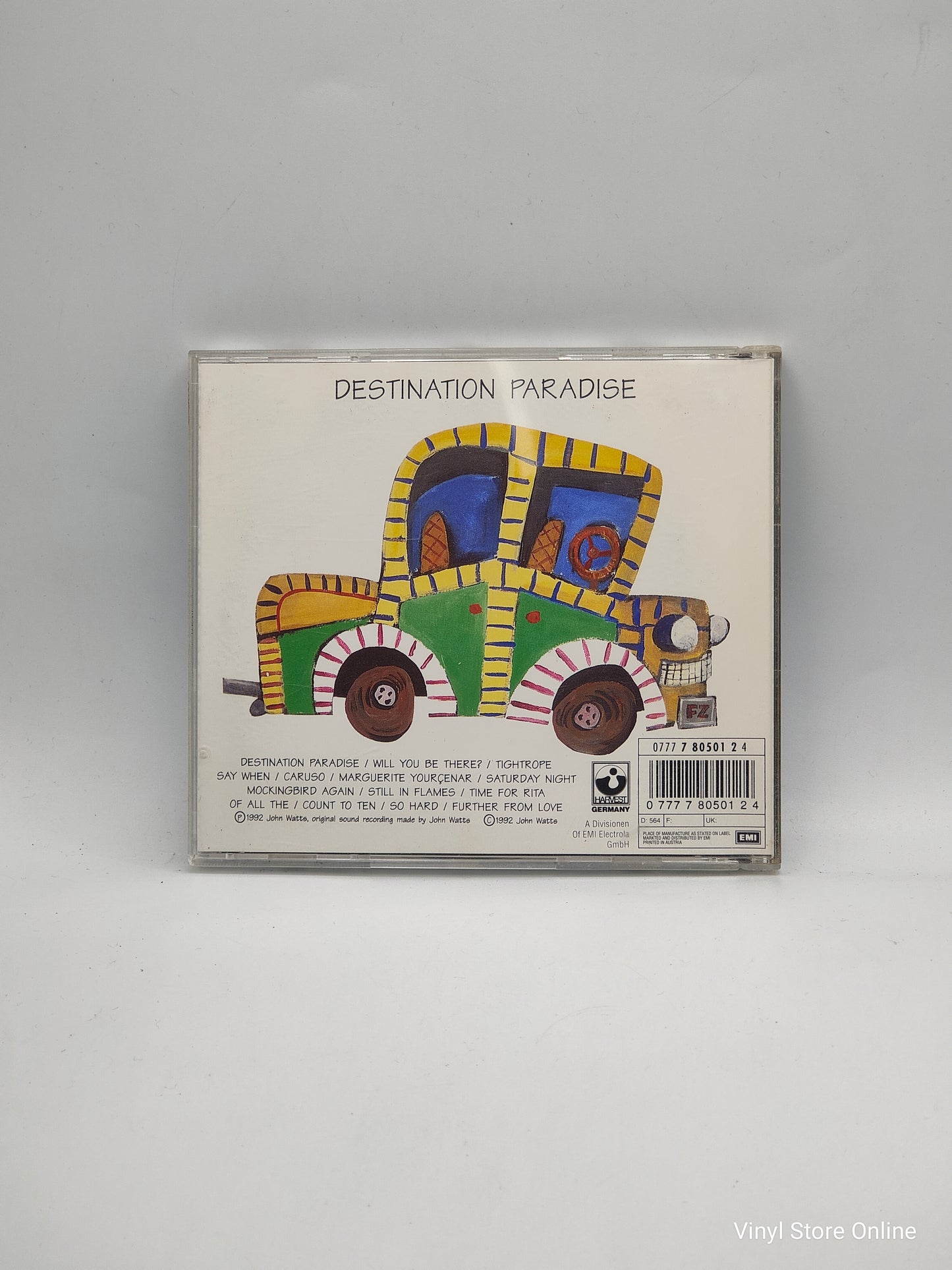 Fischer-Z ‎– Destination Paradise