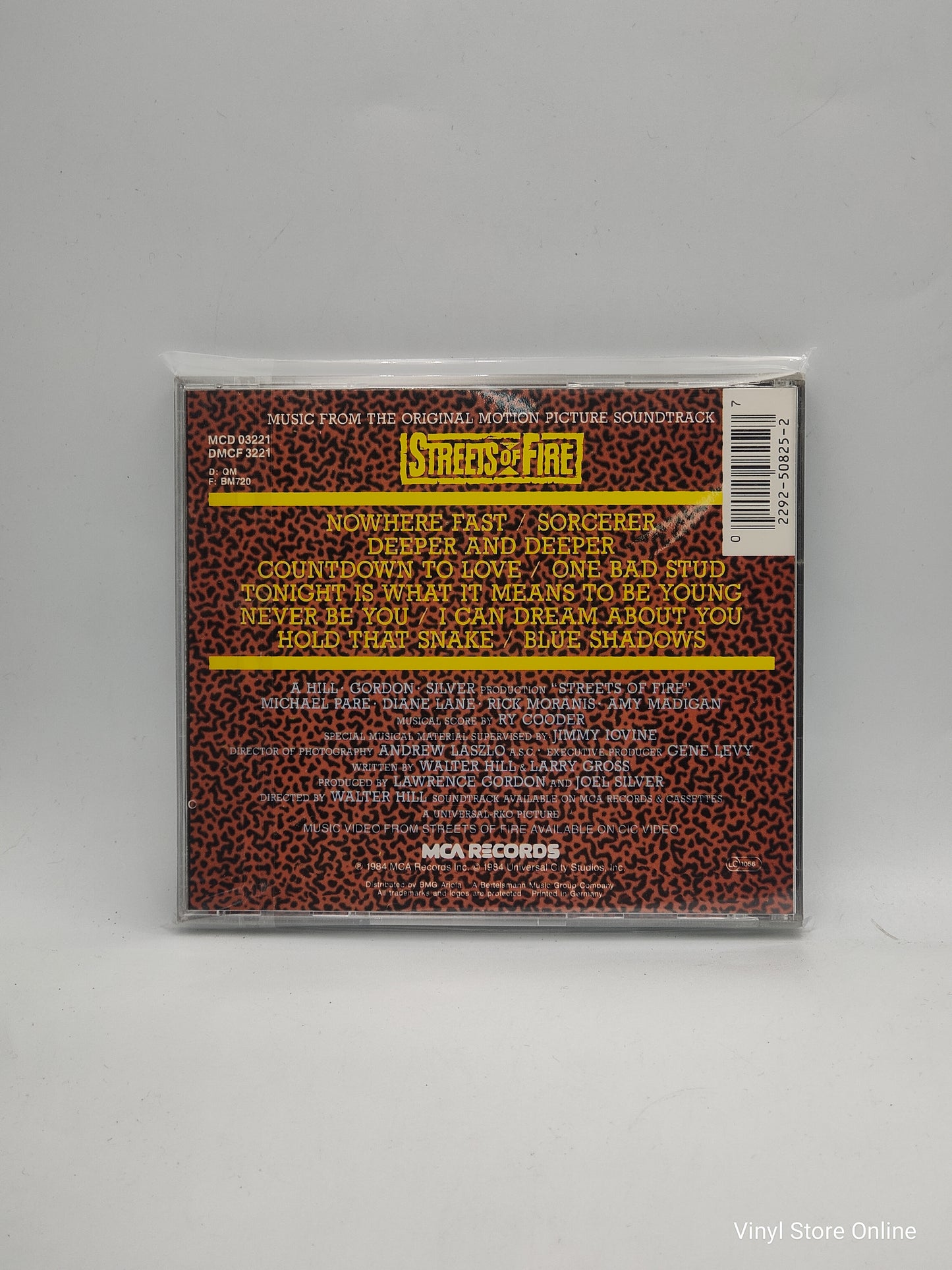 Various ‎– Streets Of Fire - A Rock Fantasy (Music From The Original Motion Picture Soundtrack)