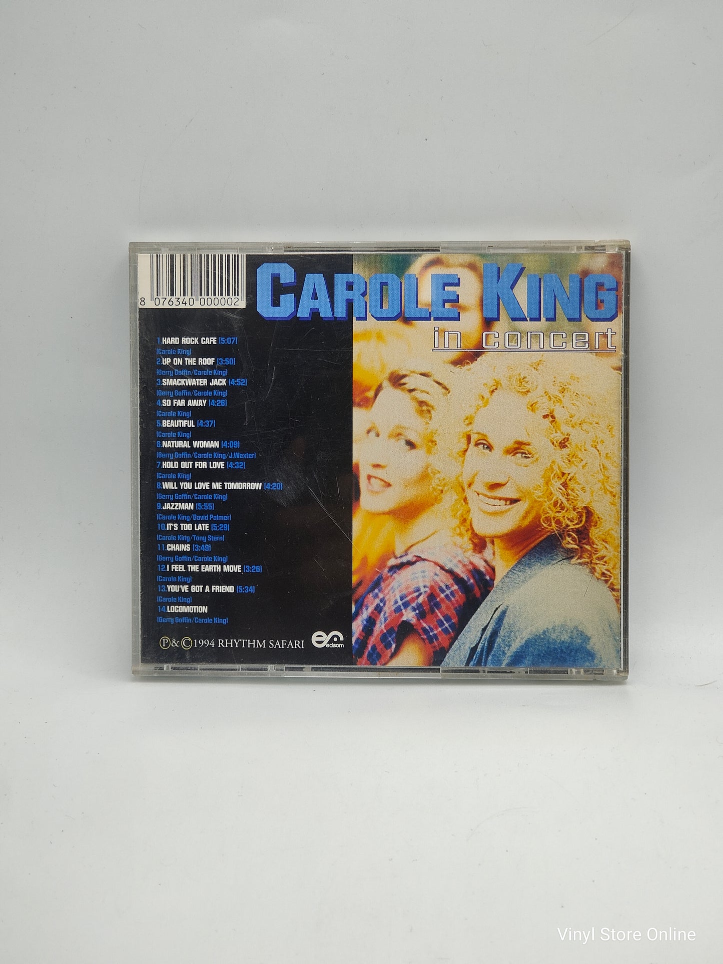 Carole King ‎– In Concert