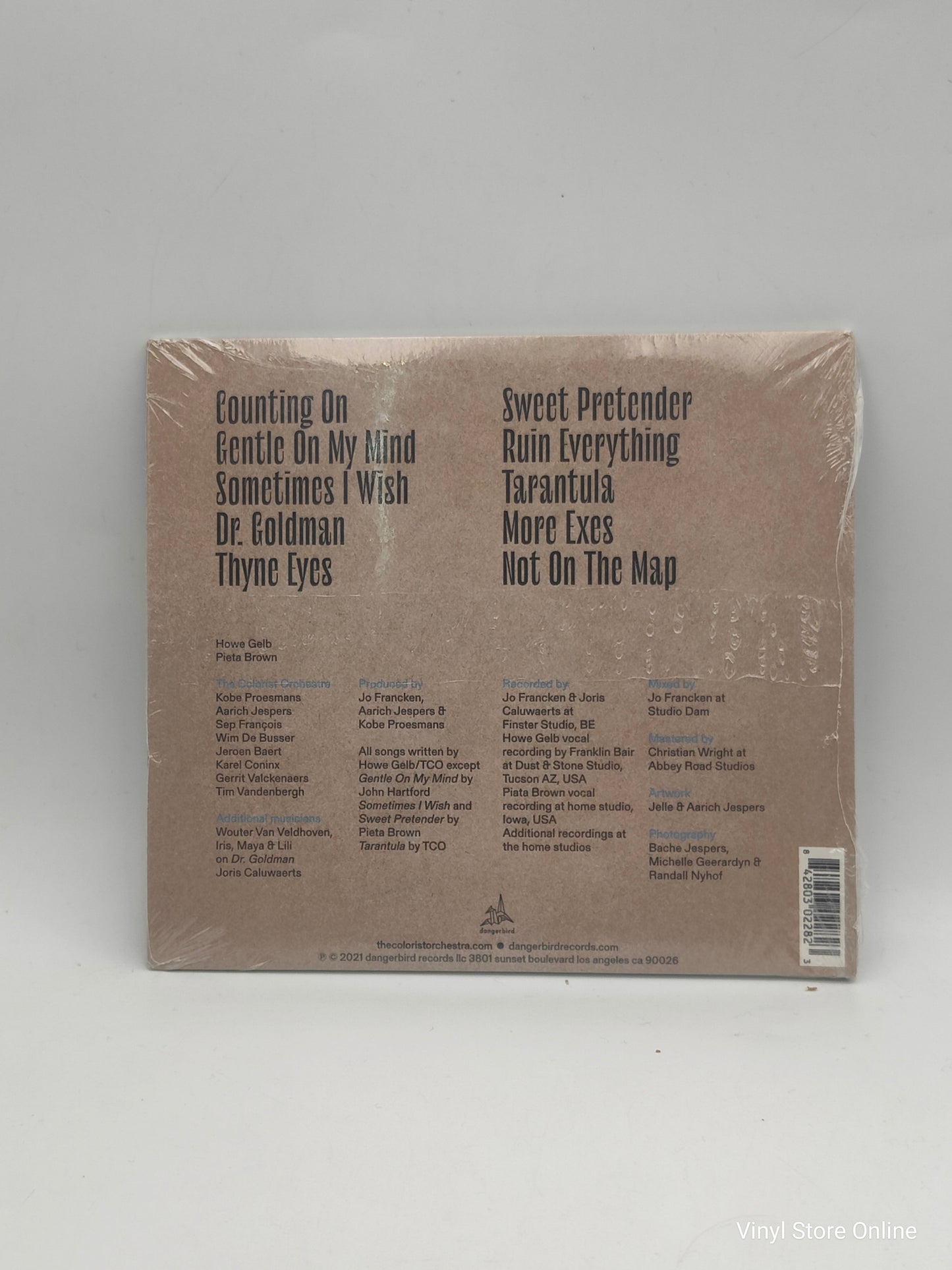 The Colorist Orchestra & Howe Gelb Ft. Pieta Brown ‎– Not On The Map