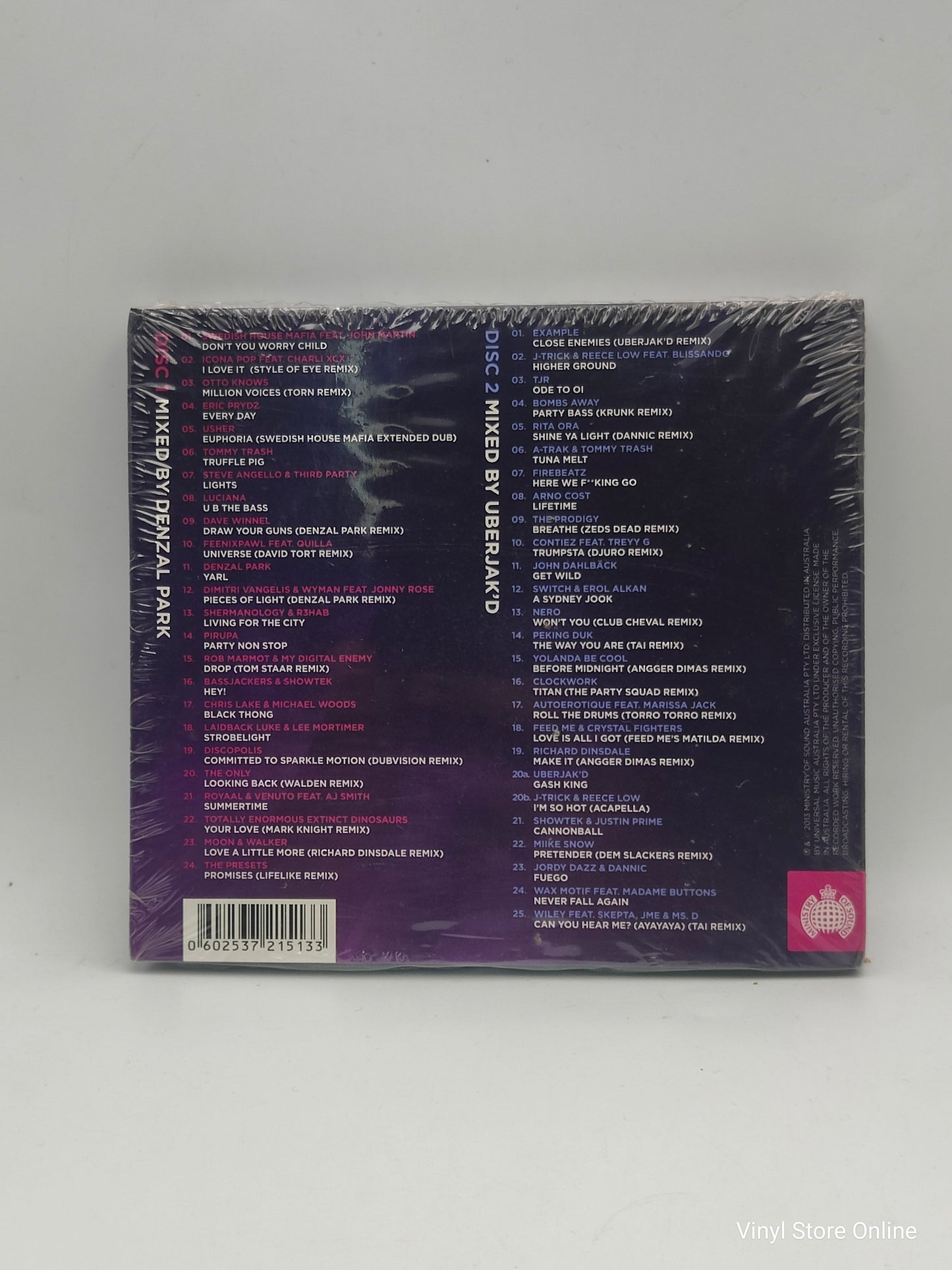 Denzal Park & Uberjak'd ‎– Clubbers Guide To 2013