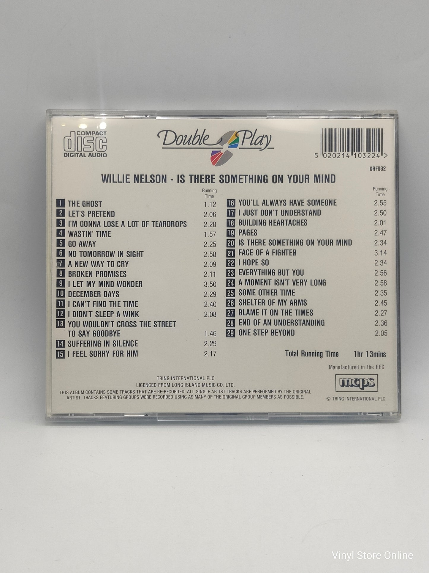 Willie Nelson ‎– Is There Something On Your Mind