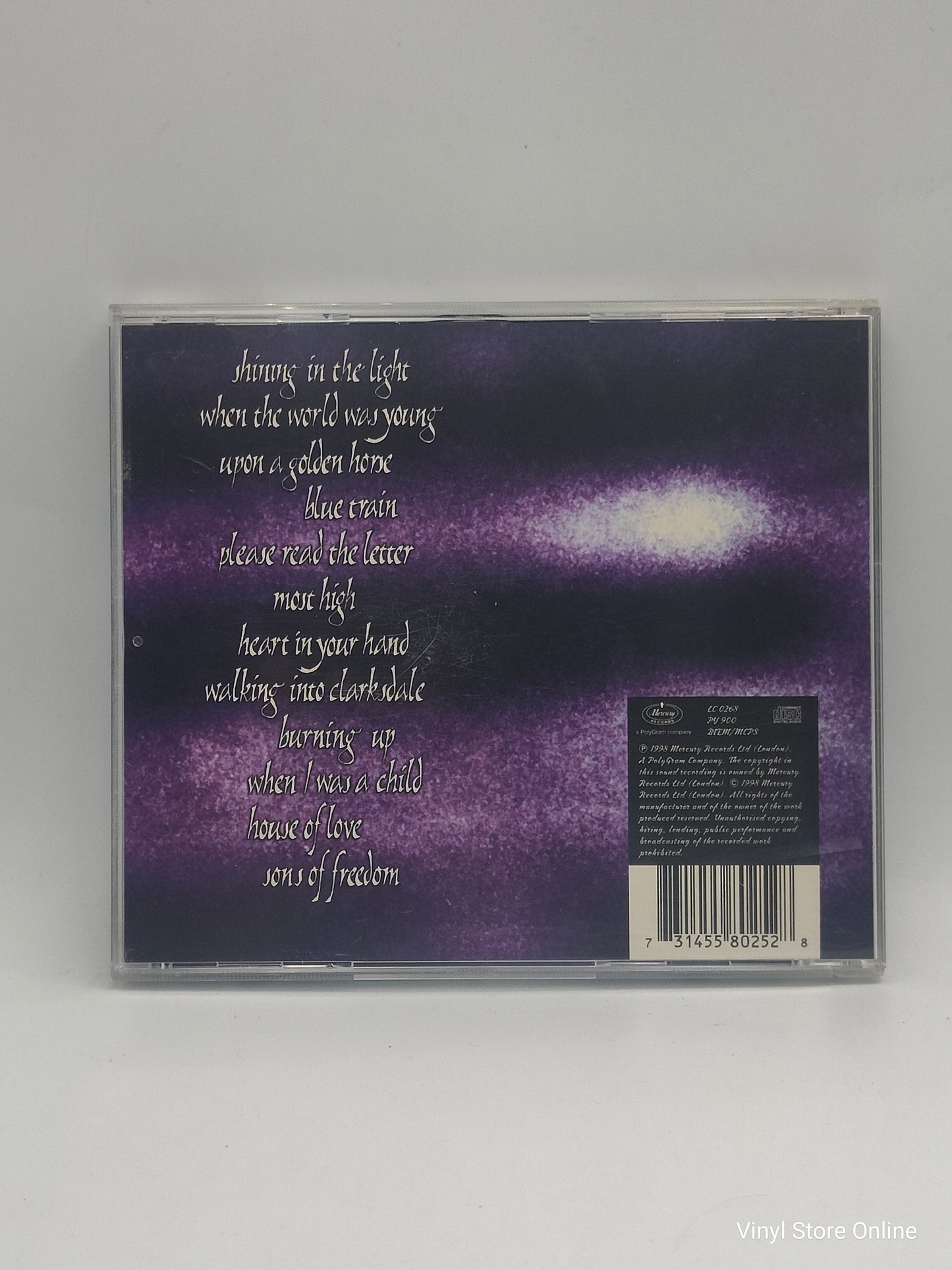 Jimmy Page & Robert Plant ‎– Walking Into Clarksdale