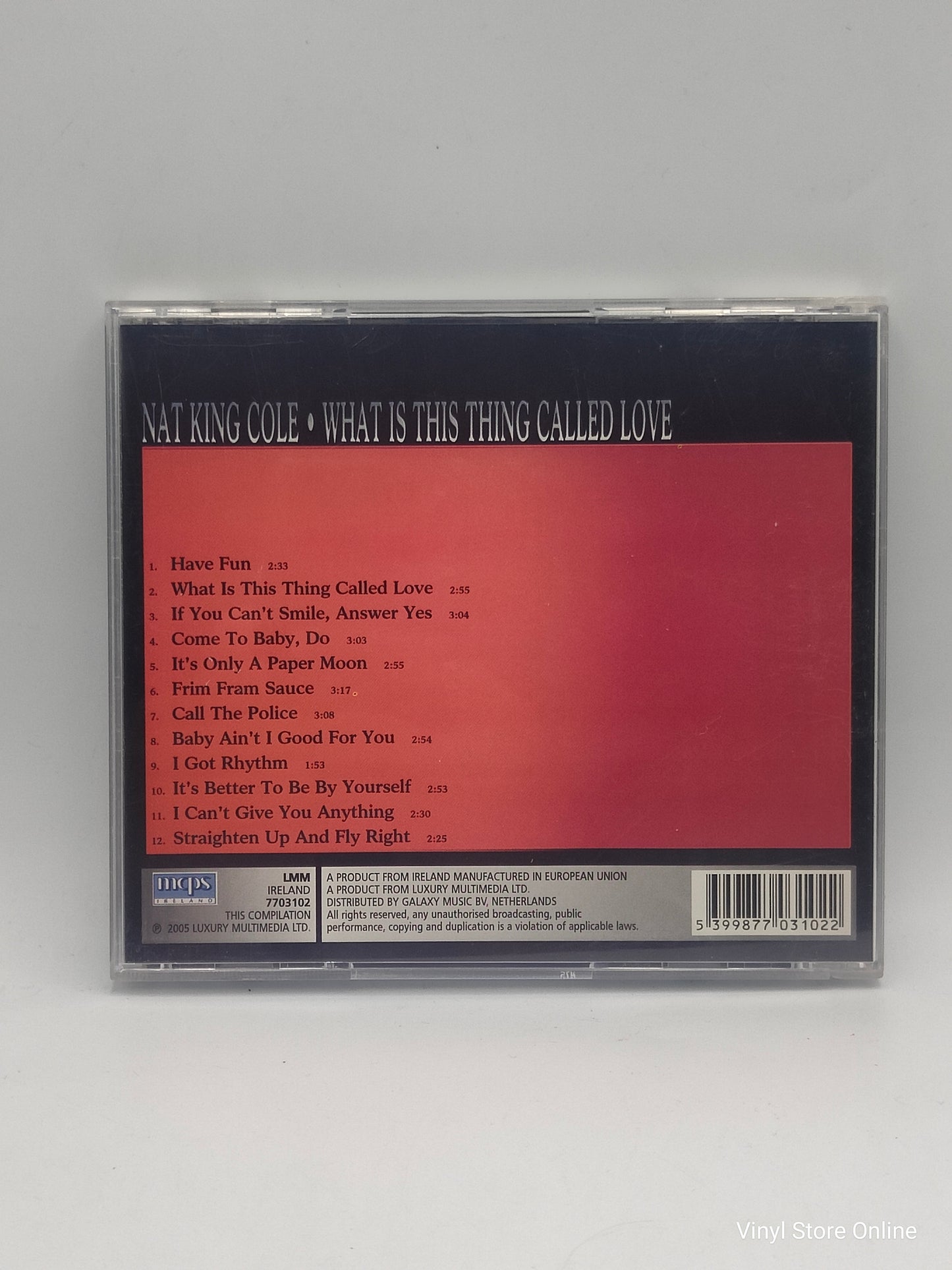 Nat King Cole – What Is This Thing Called Love