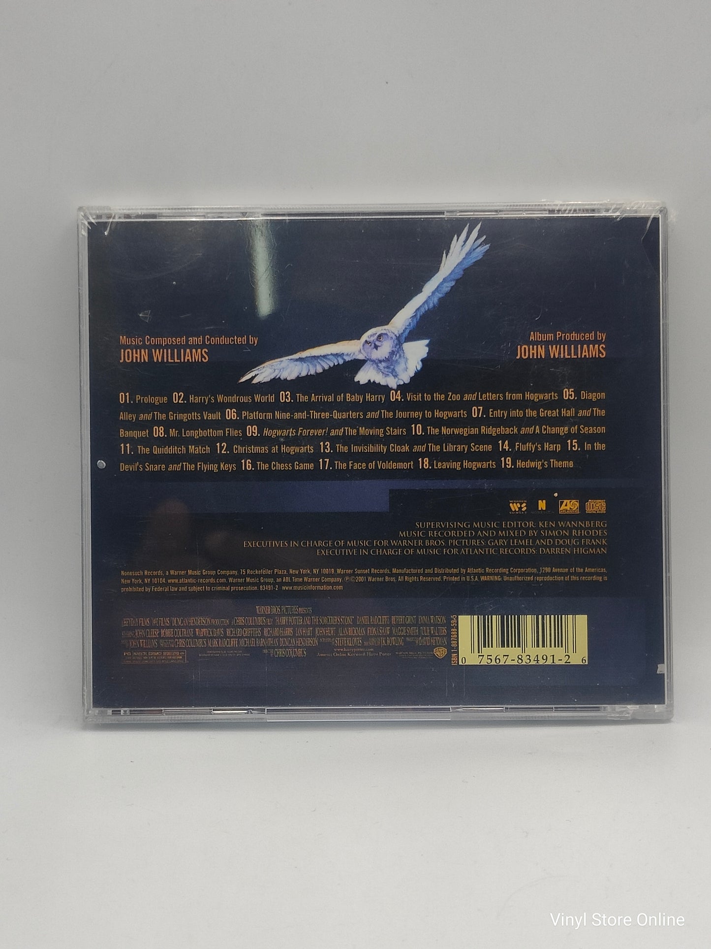 John Williams ‎– Harry Potter And The Sorcerer's Stone (Original Motion Picture Soundtrack)