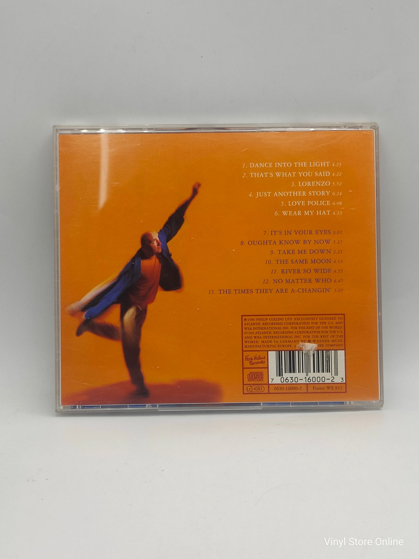 Phil Collins ‎– Dance Into The Light