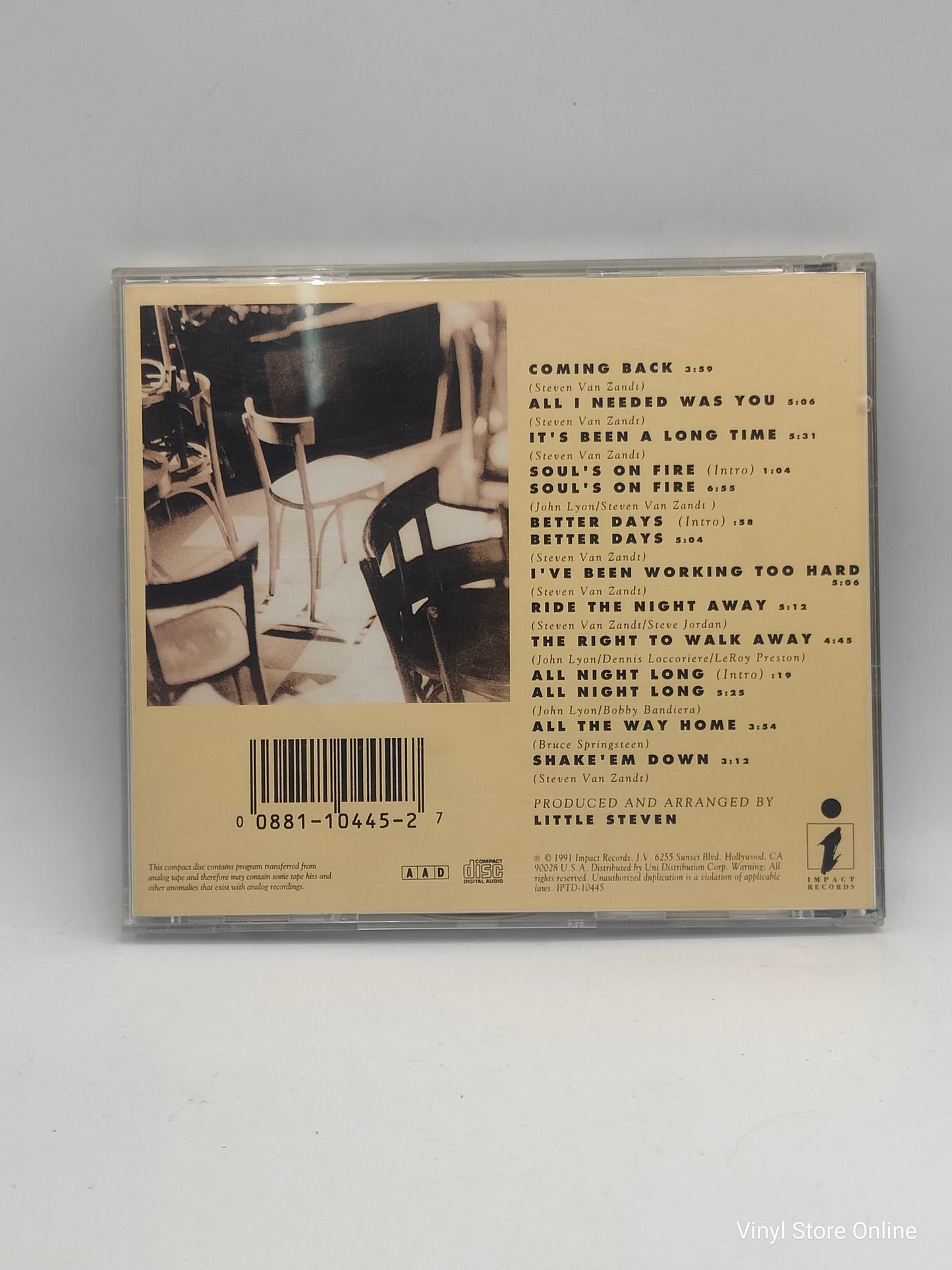 Southside Johnny & The Asbury Jukes ‎– Better Days