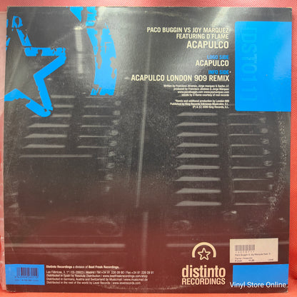 Paco Buggin vs Joy Marquez ft D'Flame ‎– Acapulco