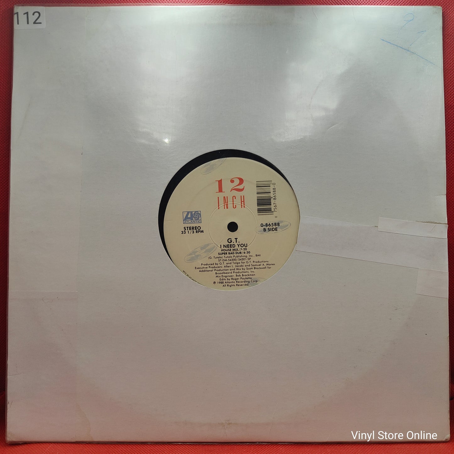 G.T. ‎– I Need You