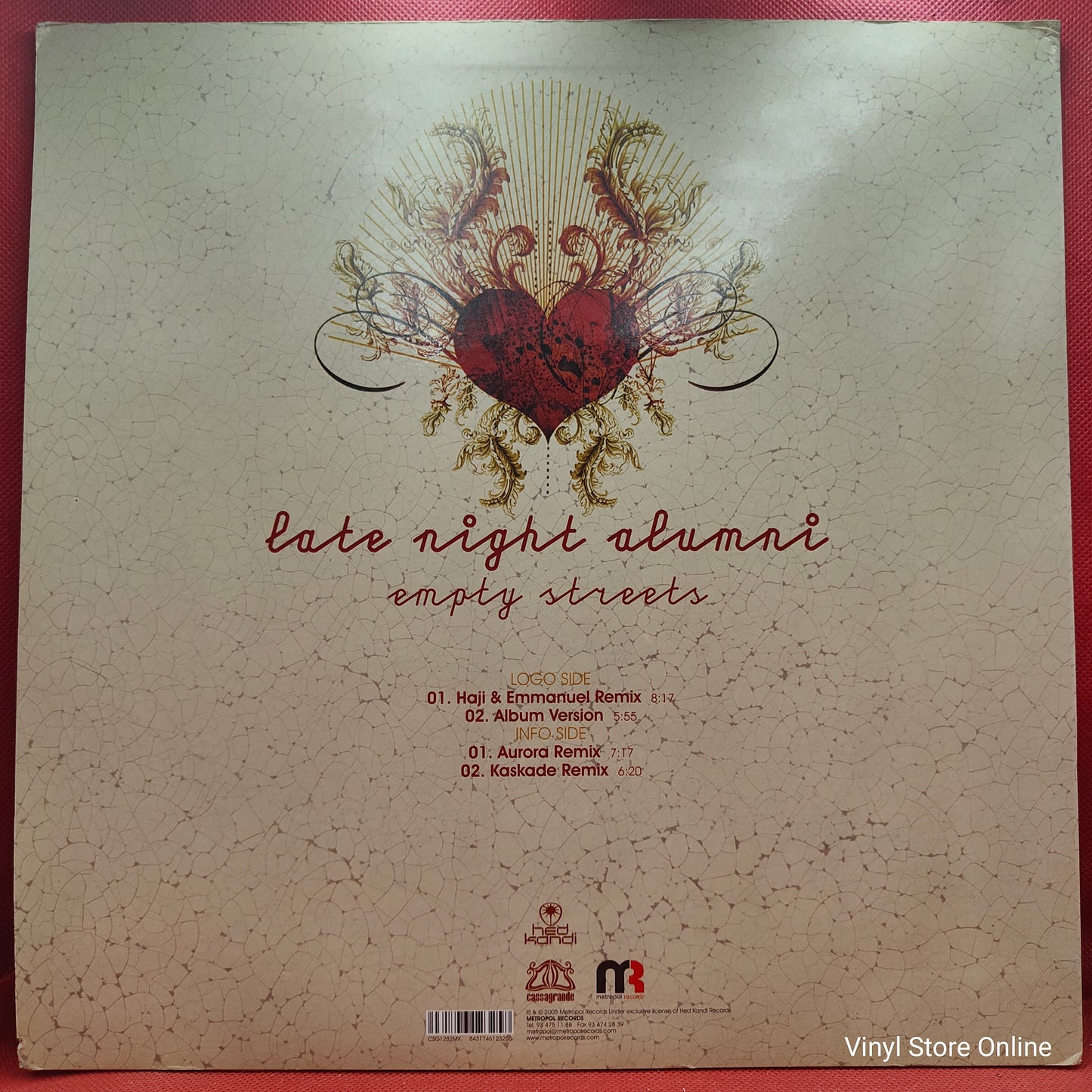 Late Night Alumni ‎– Empty Streets