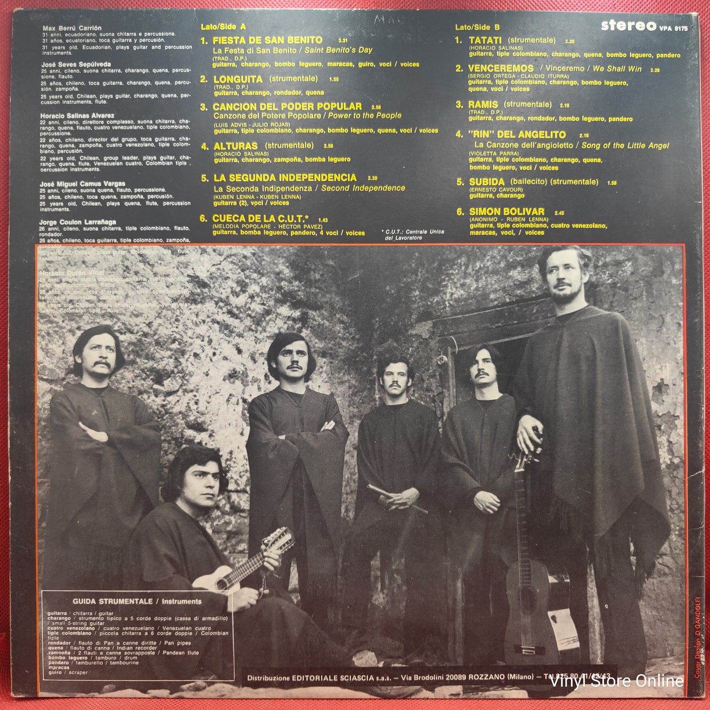 Inti-Illimani ‎– Viva Chile!